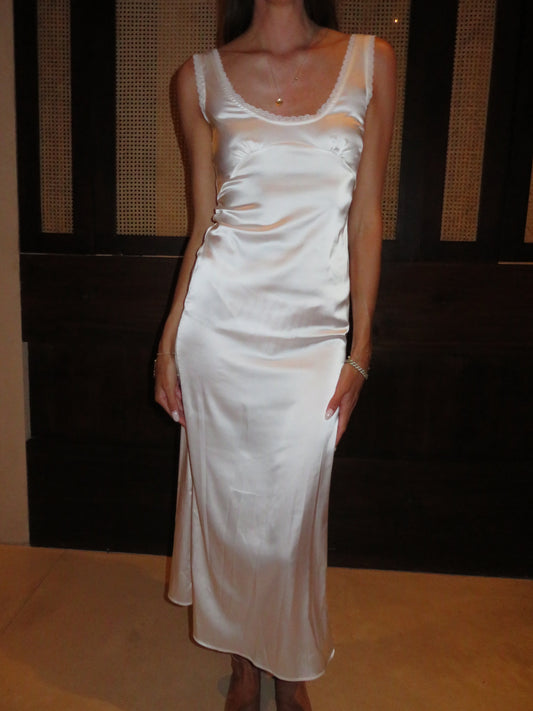 White dress