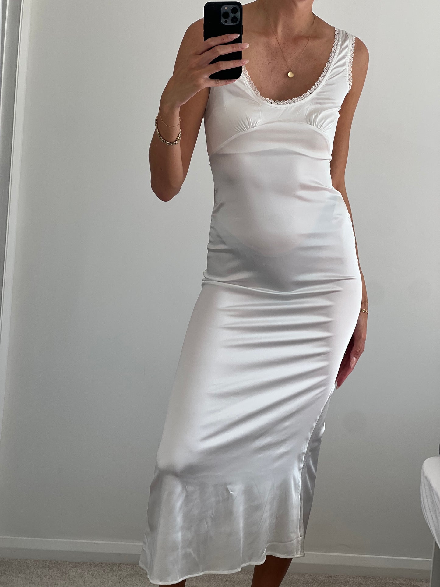 White dress