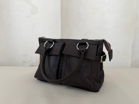 Brown Leather Handbag
