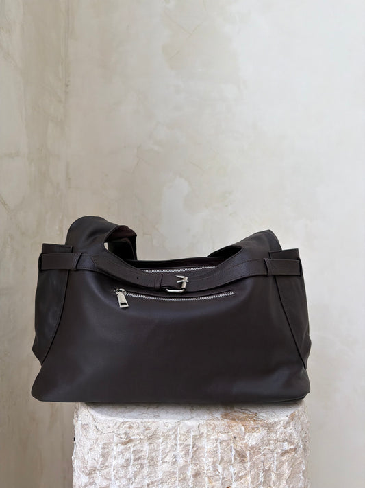 Brown Leather Handbag