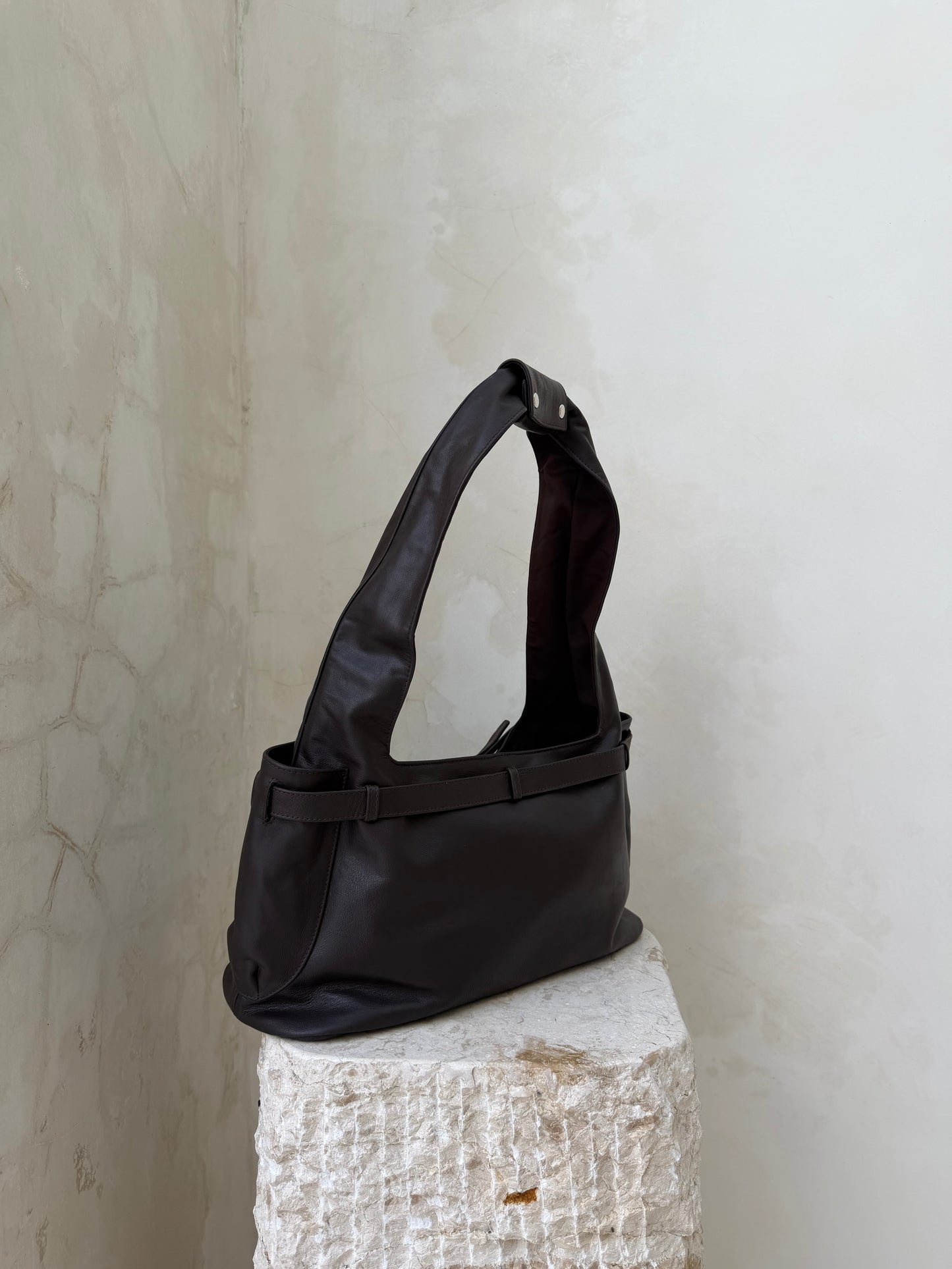 Brown Leather Handbag