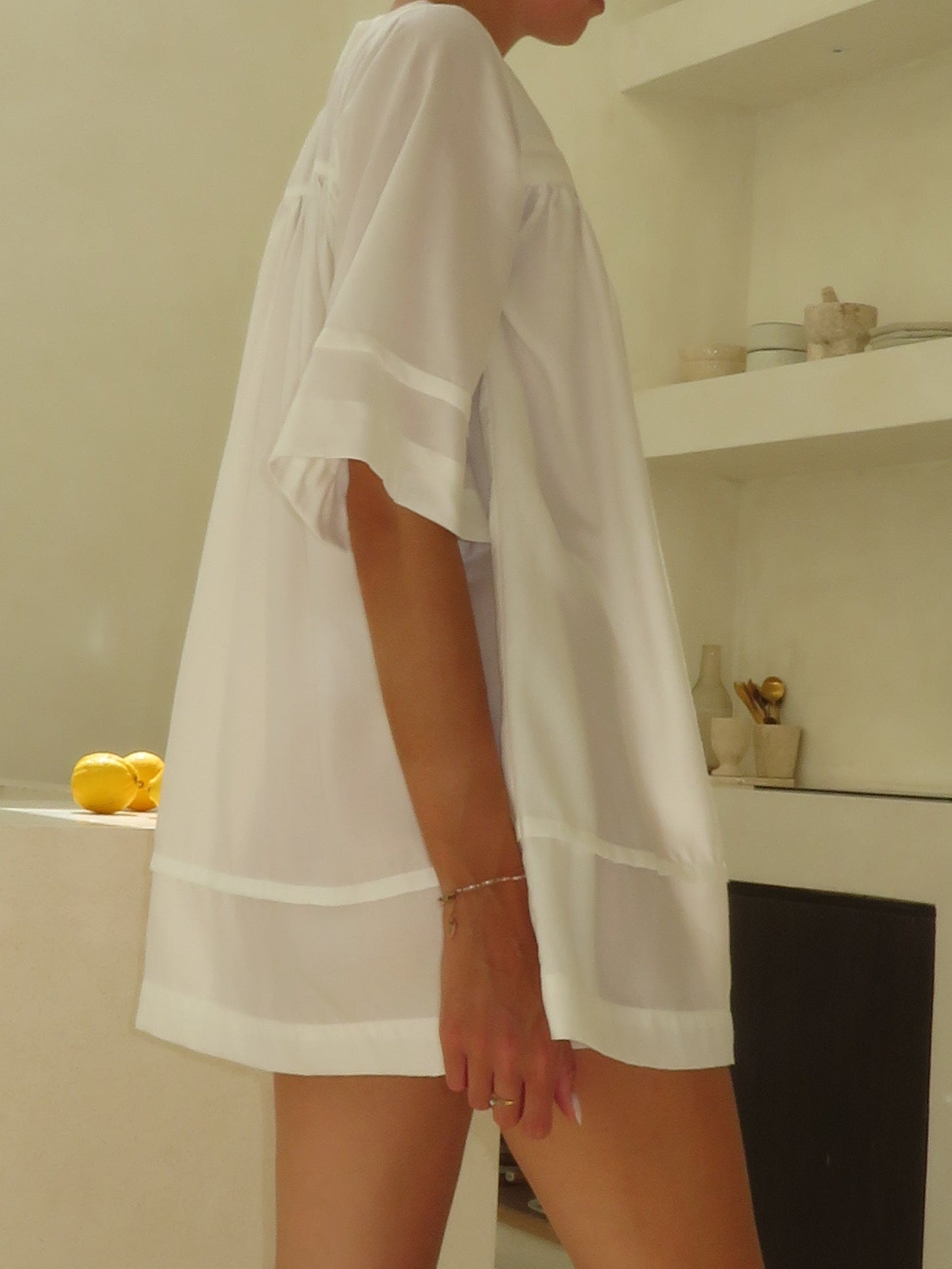 White See Through Dress