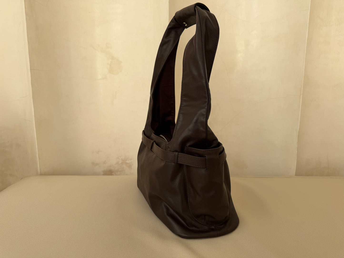 Brown Leather Handbag