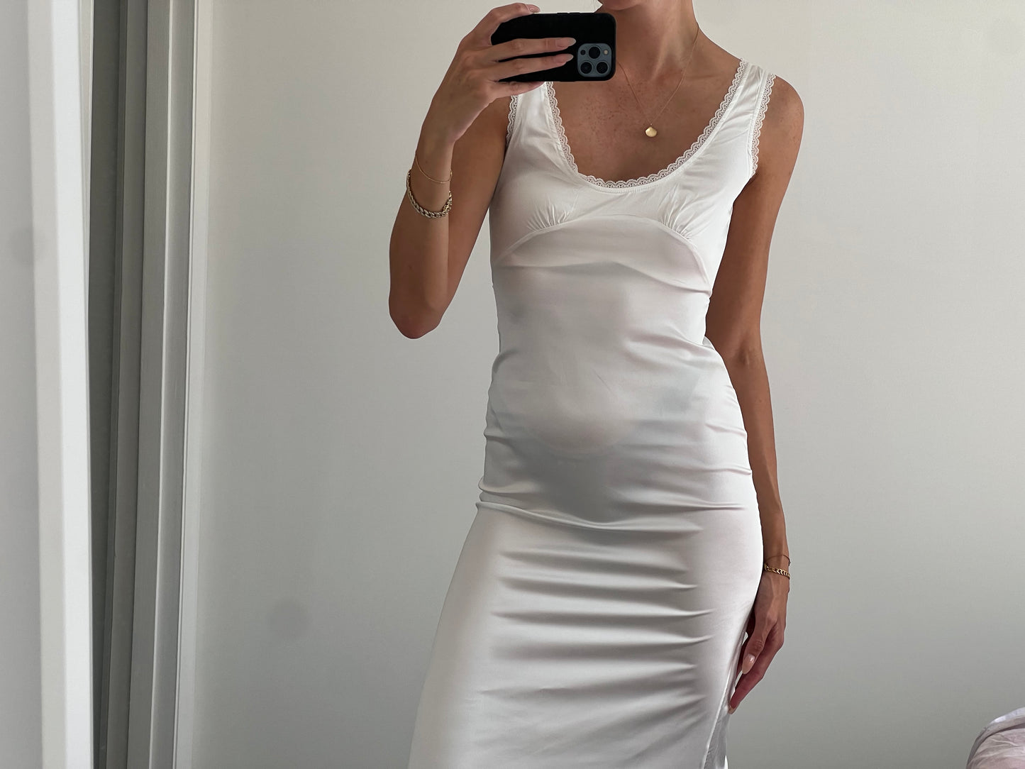 White dress